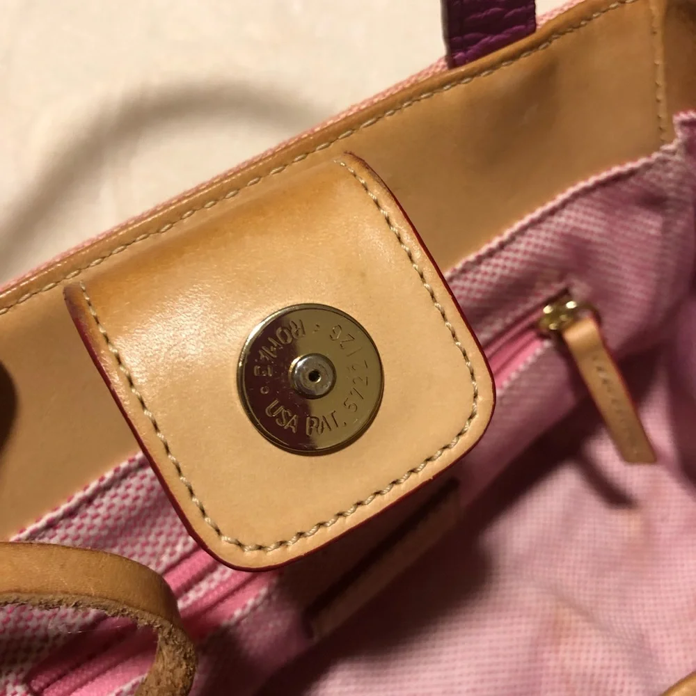 Dooney & Bourke Pink Purse - Picture 7 of 10